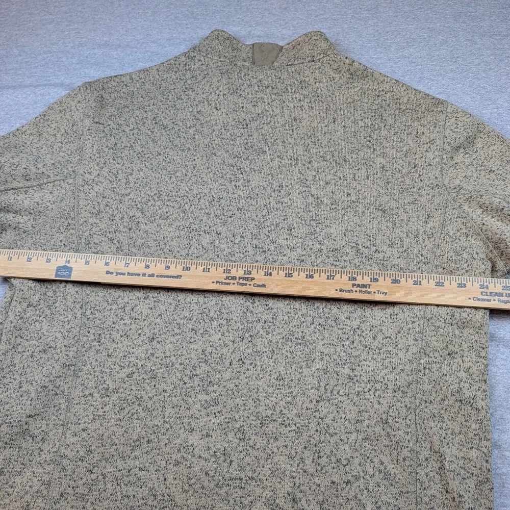 Badlands Galt Jacket Mens 2XL Oatmeal Heather Full Zip Fleece Sweater RN127615
